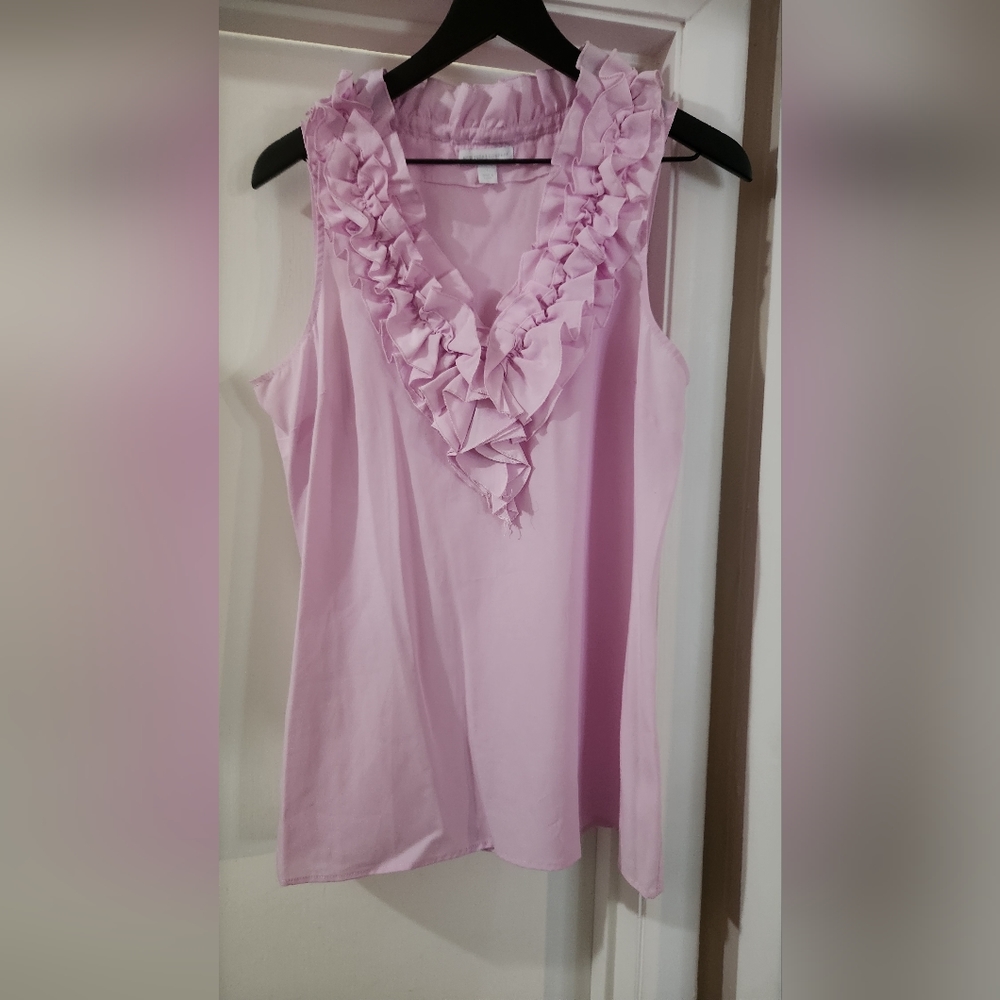 New York & Co. Pink Blouse